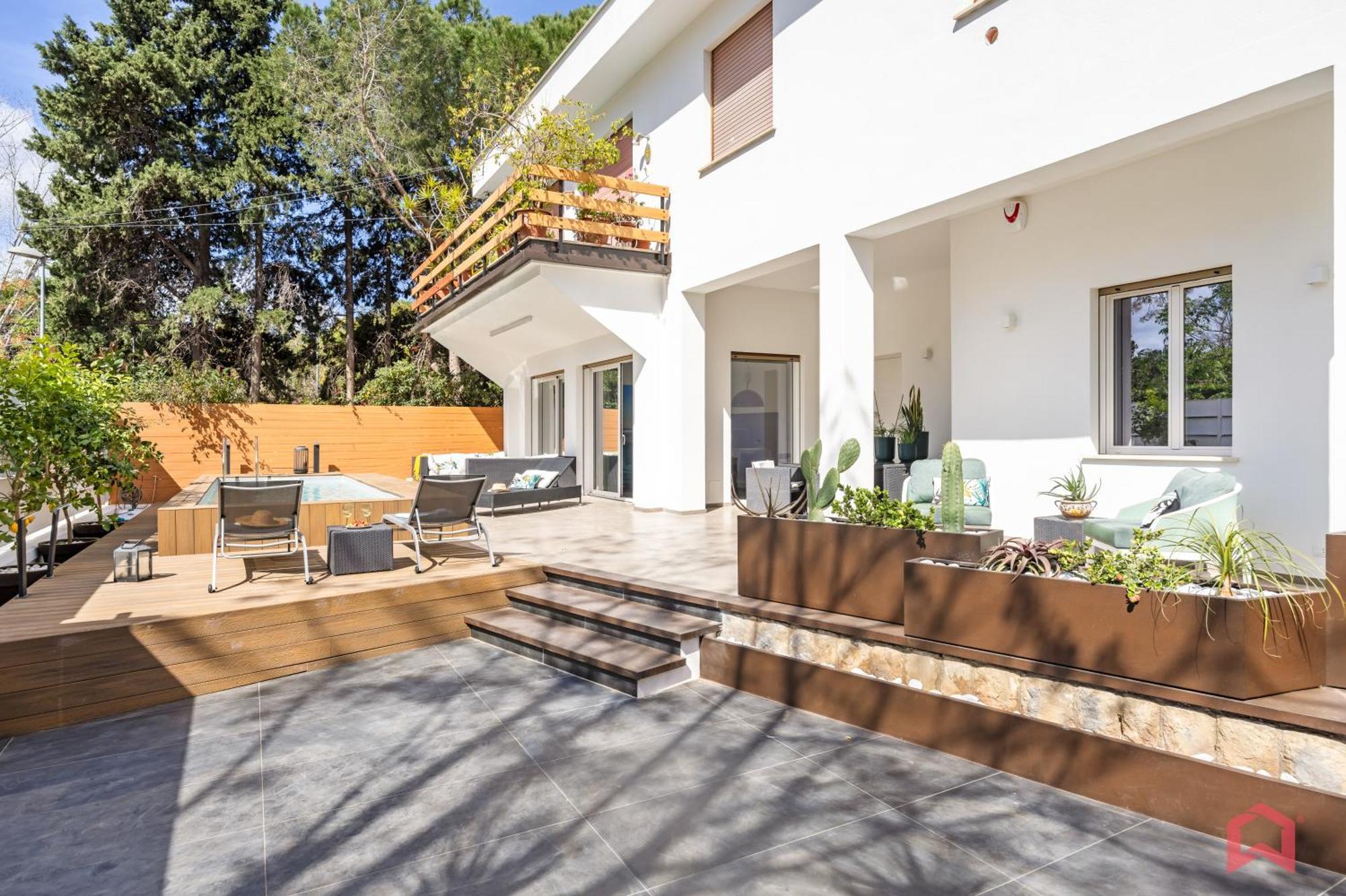 Appartamento In Villa Con Piscina Privata Palermo Exterior foto